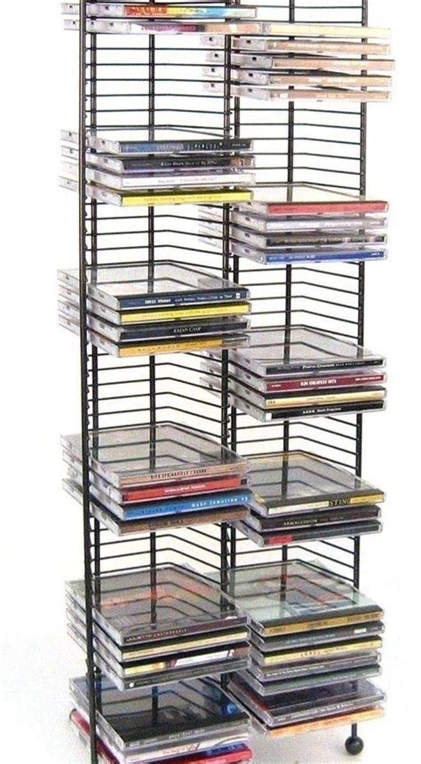 cd storage box metal|cd storage tower metal.